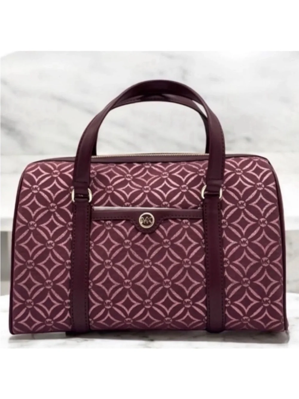 MICHAEL KORS MEDIUM DUffFLE SATCHEL CROSSBODY BAG